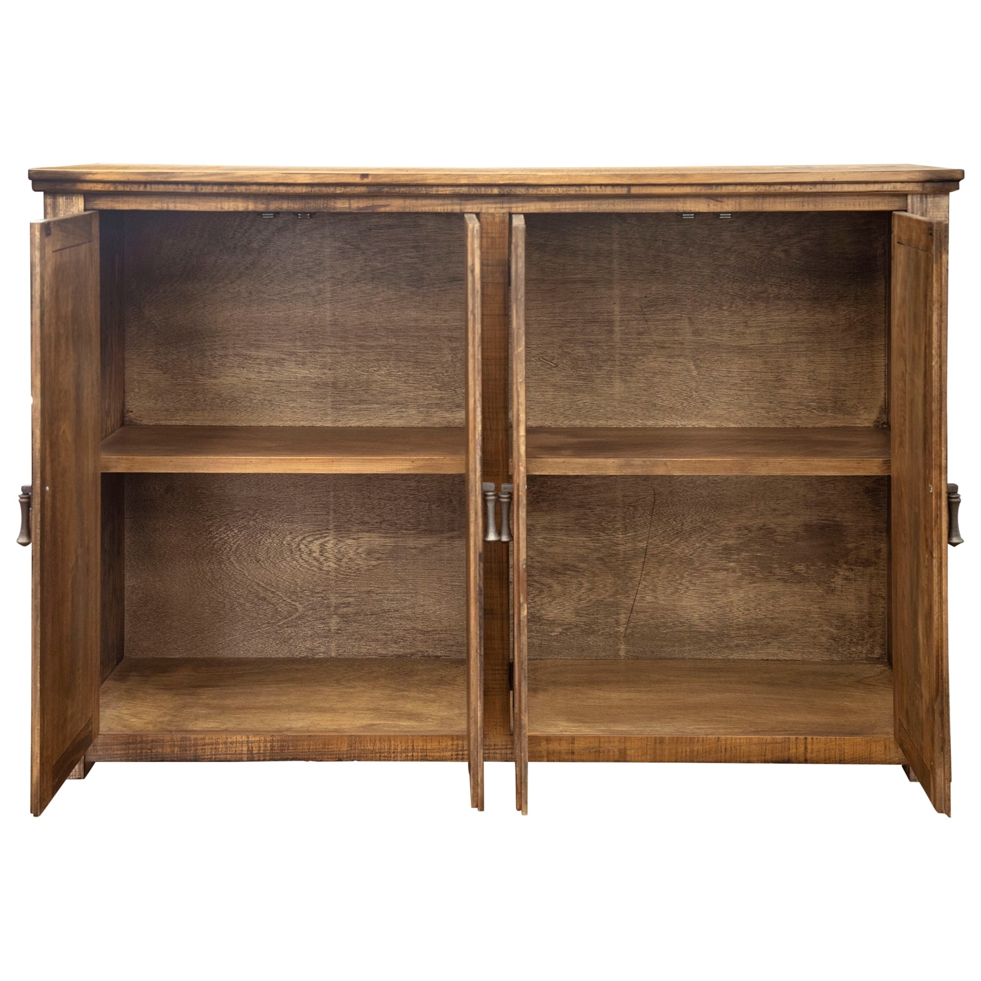 International Furniture Direct Montana IFD1141CNS Rustic Console with 4